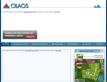 Tablet Screenshot of cilaos-atlantique.com